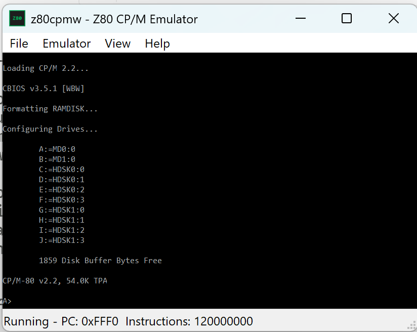 Z80CPM - Windows に無料でダウンロードしてインストールする
