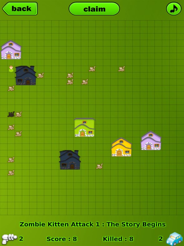 #6. Zombie Kitten Attack (Windows) Podle: The Code Zone