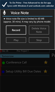 To-Do with Alerts Free screenshot 3