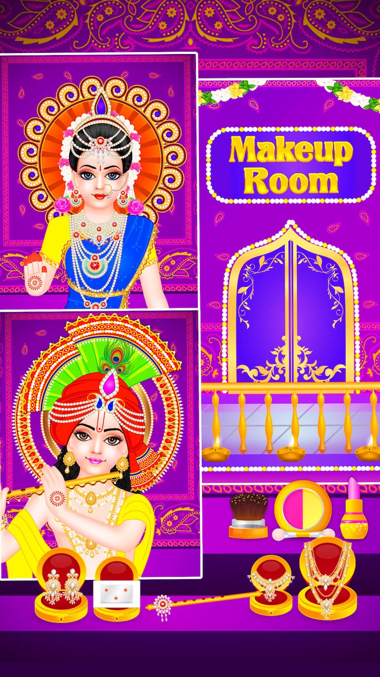 Screenshot 2 Lord Radha Krishna Live Temple windows