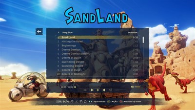SAND LAND Digital Sound Track — скриншот 2
