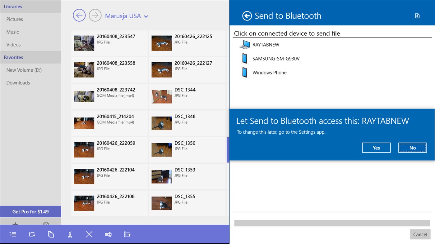 #6. Send to Bluetooth (Windows) Av: Ray Adams