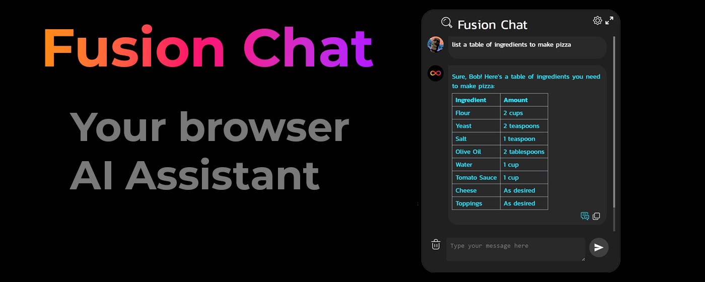 Chat AI for Edge Search - Sidebar Copilot marquee promo image