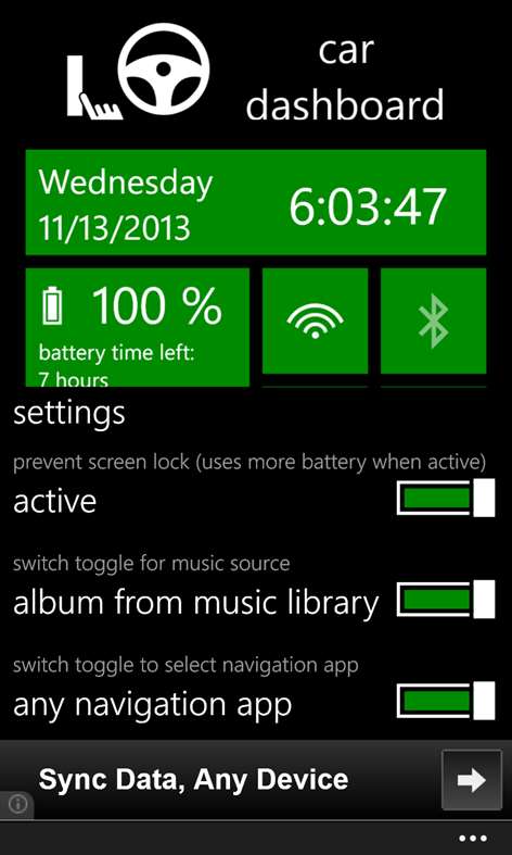 car dashboard Screenshots 2