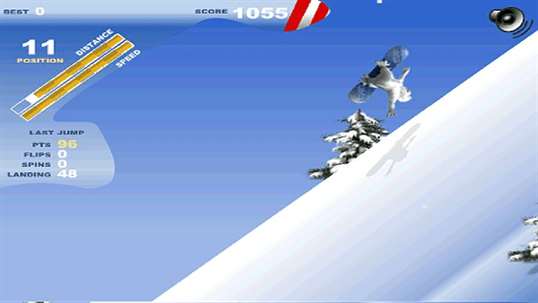 Snowboard Race screenshot 1