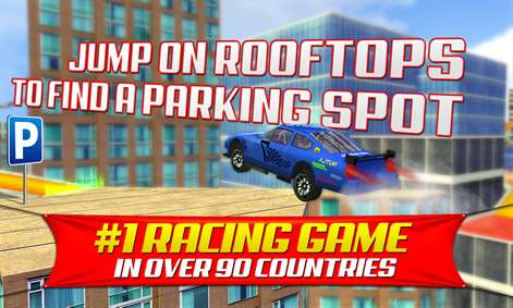 Roof Jump Car Parking Screenshots 2