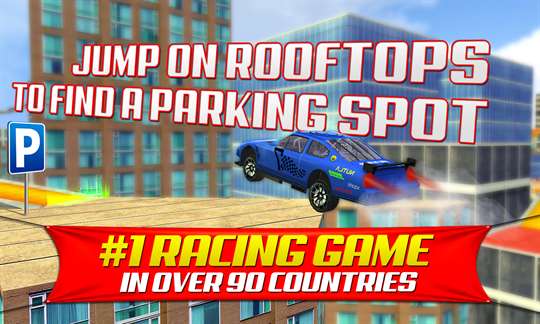 Roof Jump Car Parking screenshot 2