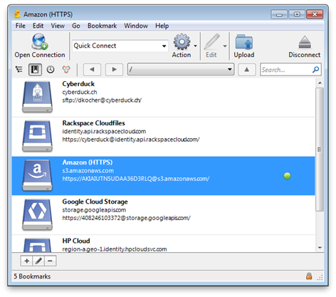 Cyberduck Screenshots 1