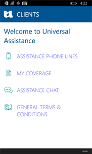 Universal Assistance screenshot 2