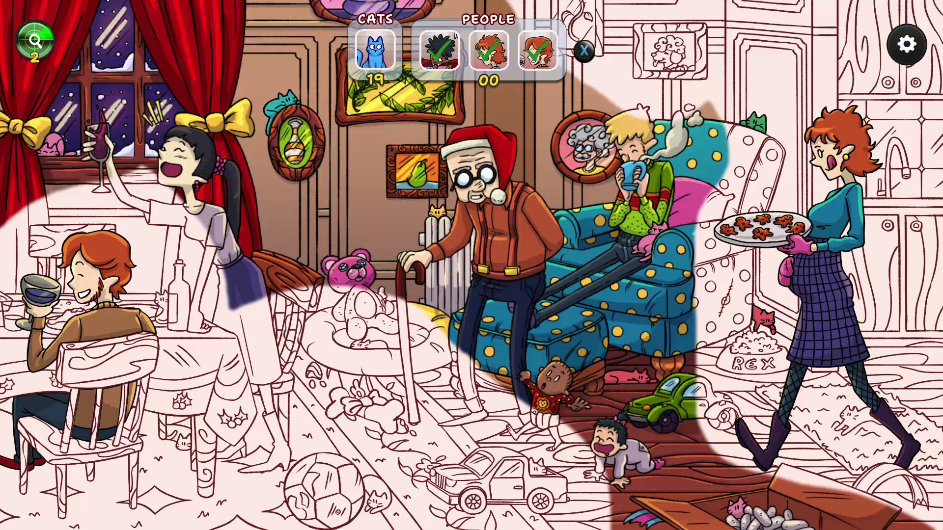 Hidden Cats in Christmas — скриншот 9