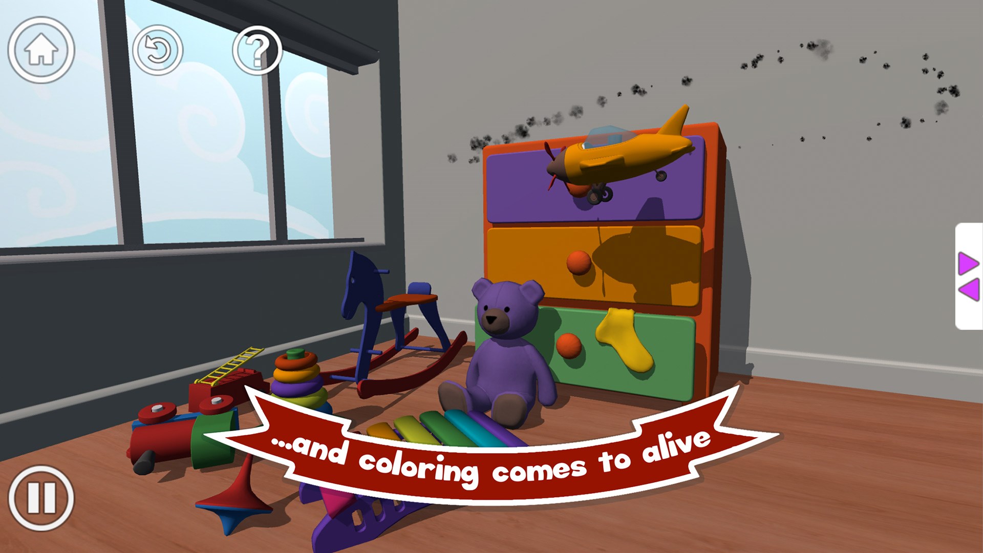 【图】Alive! Coloring book for Kids(截图3)