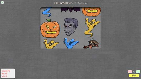 Halloween Slot Machine screenshot 2