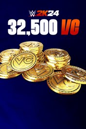 Paquete de 32,500 monedas virtuales de WEB 2K24