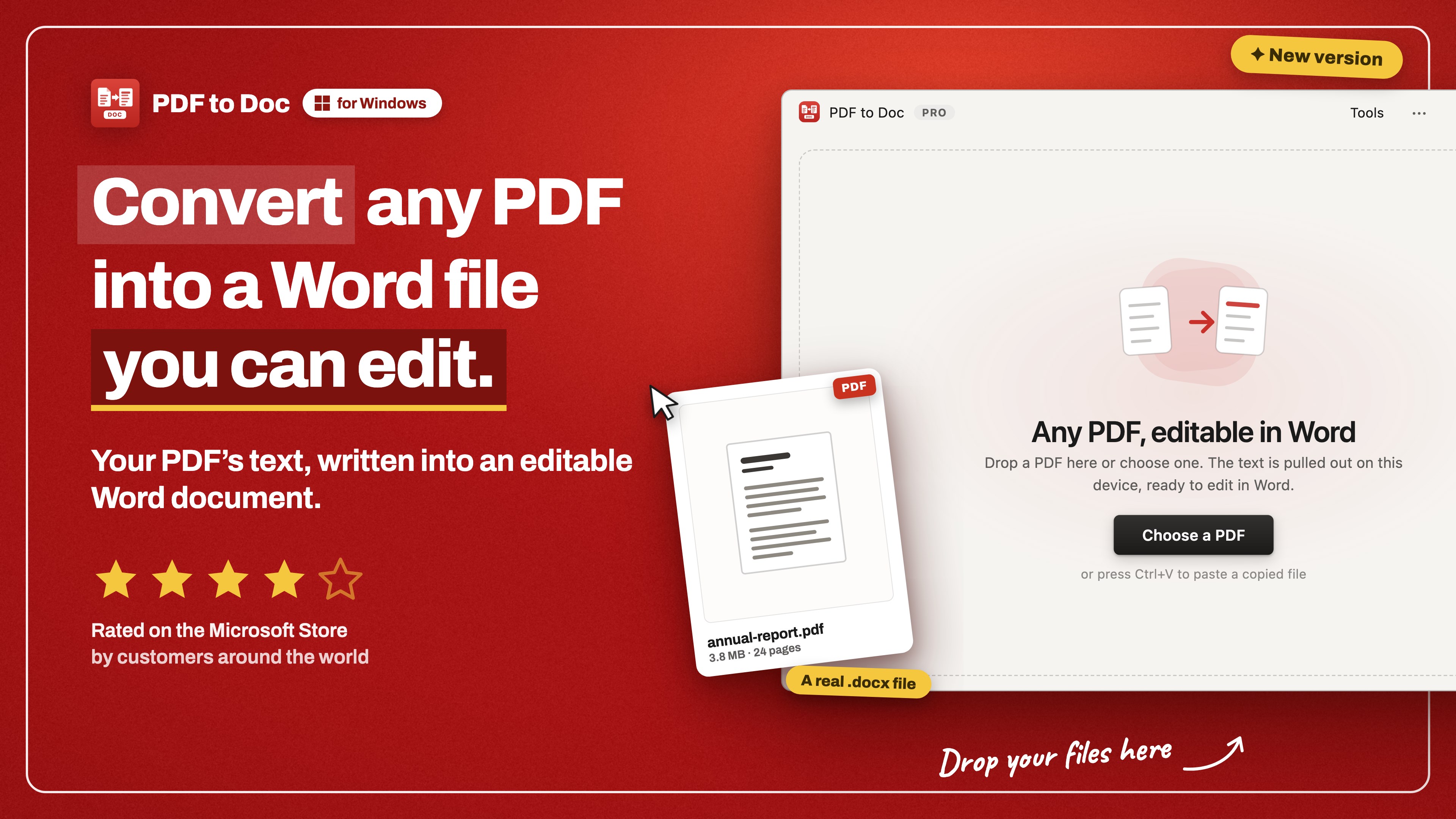 PDF to Doc(x) screenshot