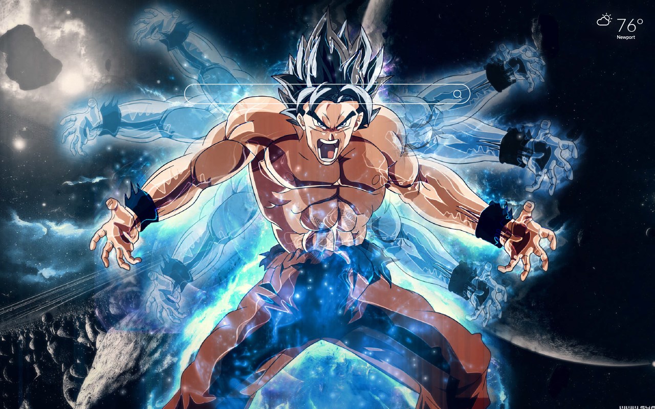 Goku Ultra Instinct HD Wallpapers New Tab - Microsoft Edge Addons