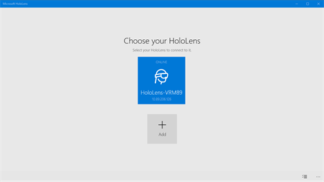 Microsoft HoloLens Screenshots 1