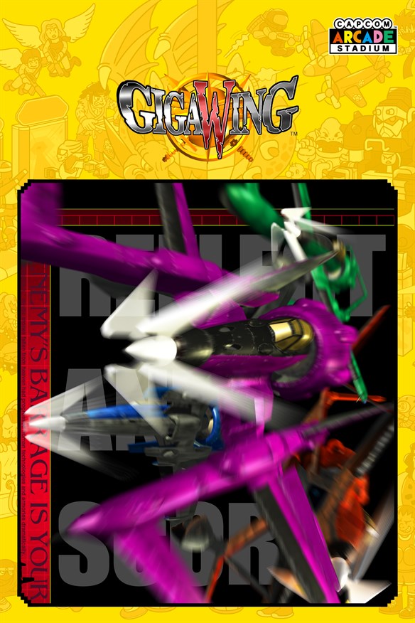 Capcom Arcade Stadium：Giga Wing Xbox Series X|S and Xbox One cover art