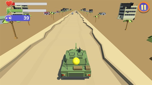 Zombie Crasher Tank screenshot 1