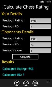 Chess Rating screenshot 2