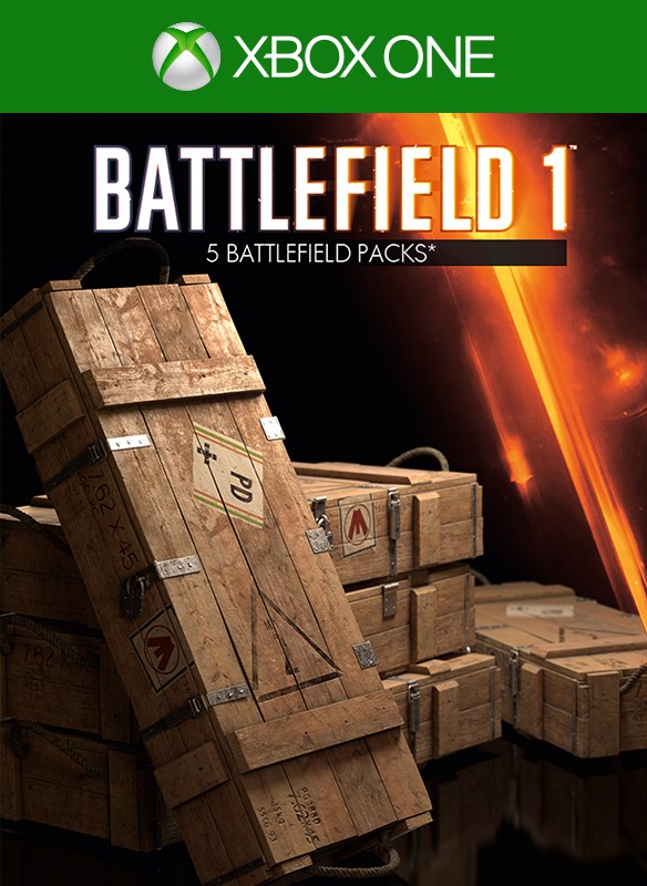 x5 Pacotes de batalha do Battlefield™ 1