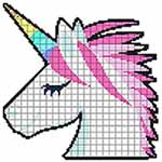 Pixel Art - Sandbox Number Coloring Book - Color by Number