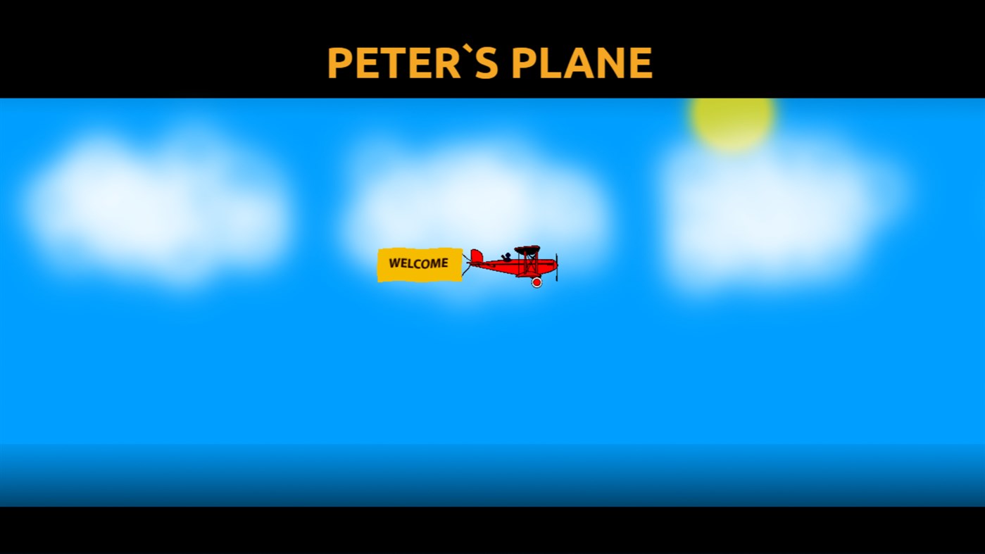 #1. Peters Plane (Windows) By: designpeter