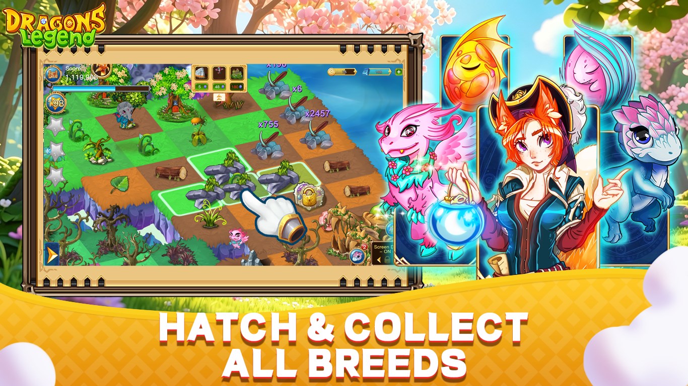 Dragons Legend: Magic Merge screenshot