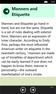 Best advice on Manners and Etiquettes- Show Manner screenshot 3