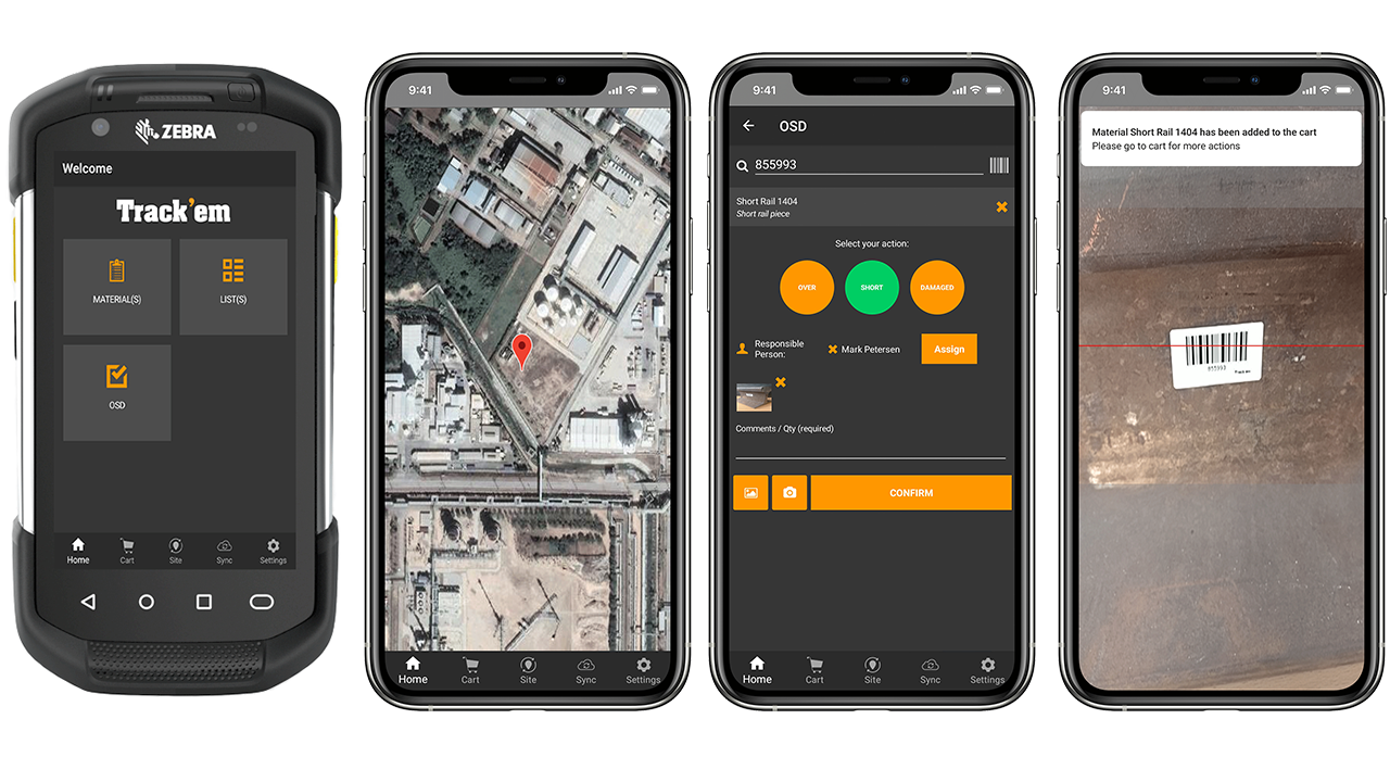 Snapshot 7 of Track’em – Materials Tracking Platform