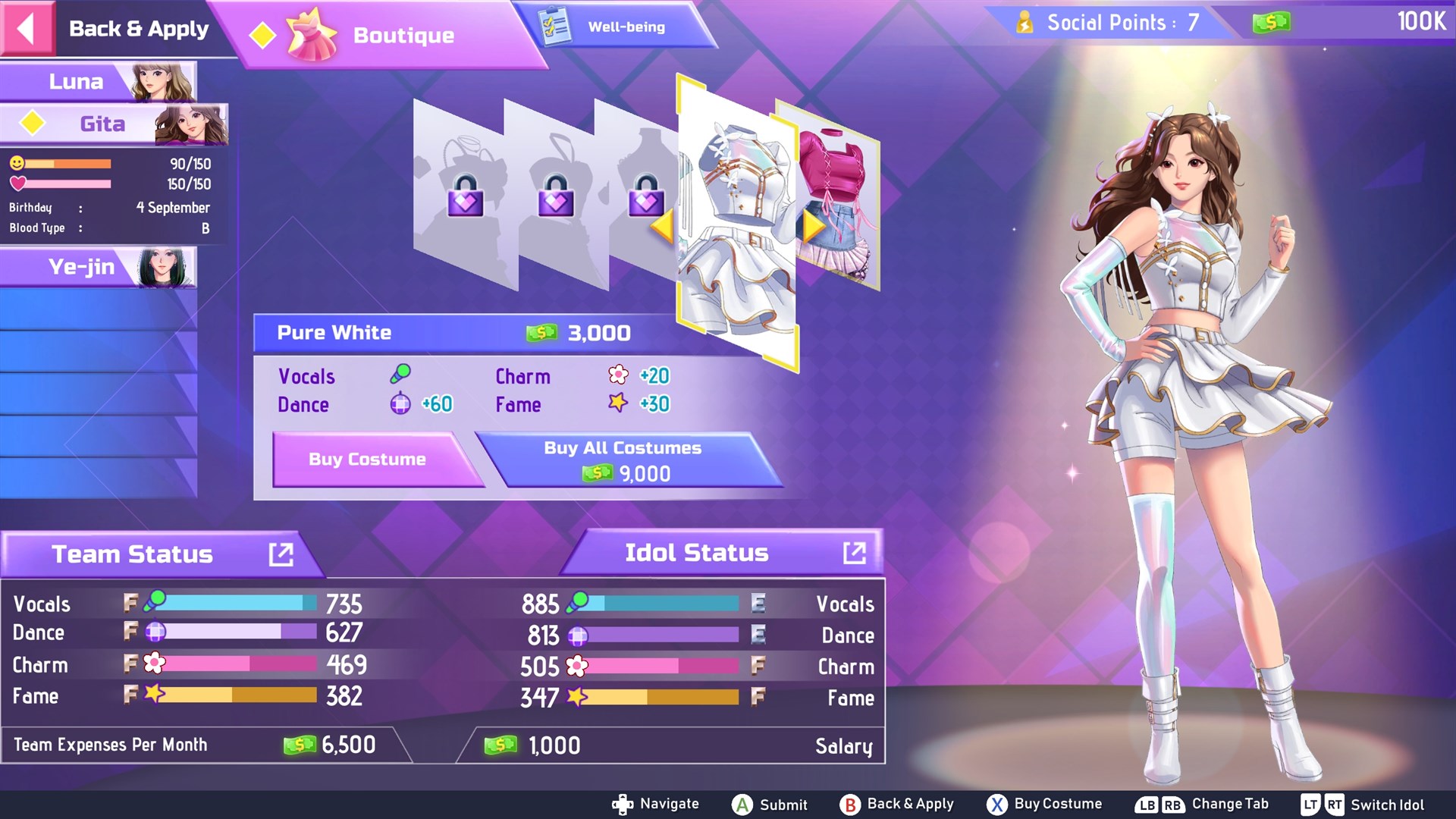 Screenshot 5 from K-Pop Idol Stories: Road to Debut