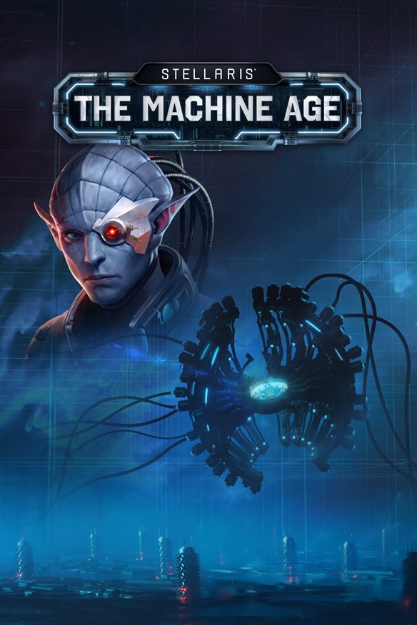 Stellaris: The Machine Age Xbox Series X|S and Xbox One cover art