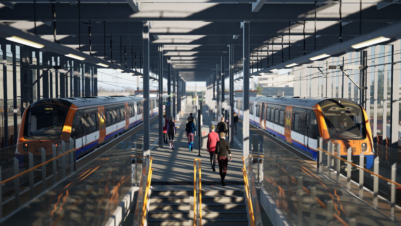 #6. Train Sim World® 5: London Overground Suffragette line: Gospel Oak - Barking Riverside (Windows) Podle: Dovetail Games