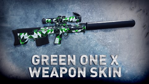 Green One X Weapon Skin