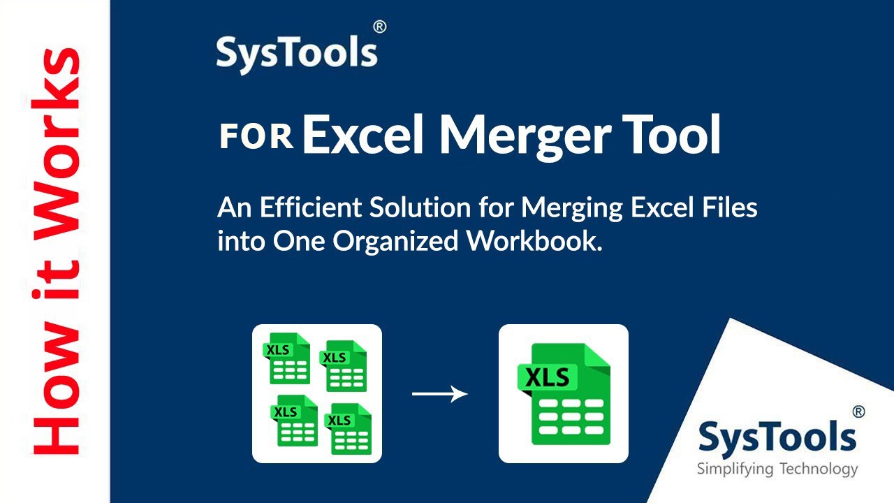 Snapshot 1 of SysTools for Excel Merger Tool