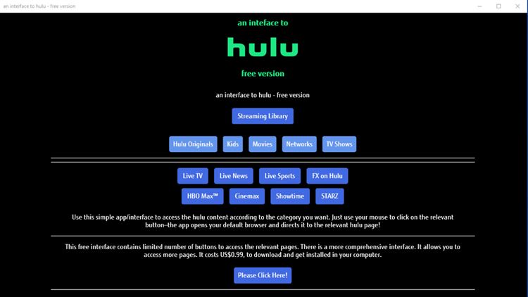 【图】an interface to hulu – free version(截图3)
