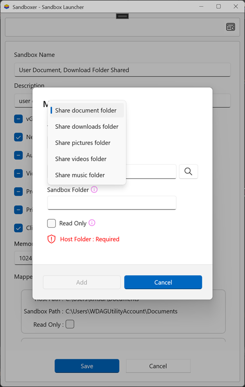 #4. Sandboxer - Sandbox Launcher (Windows) Göre: ToList