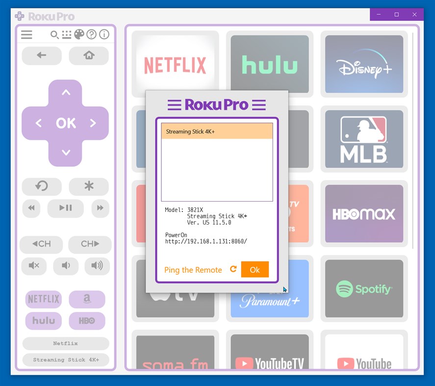 #2. Roku Pro Remote (Windows) 게시자: Cheero