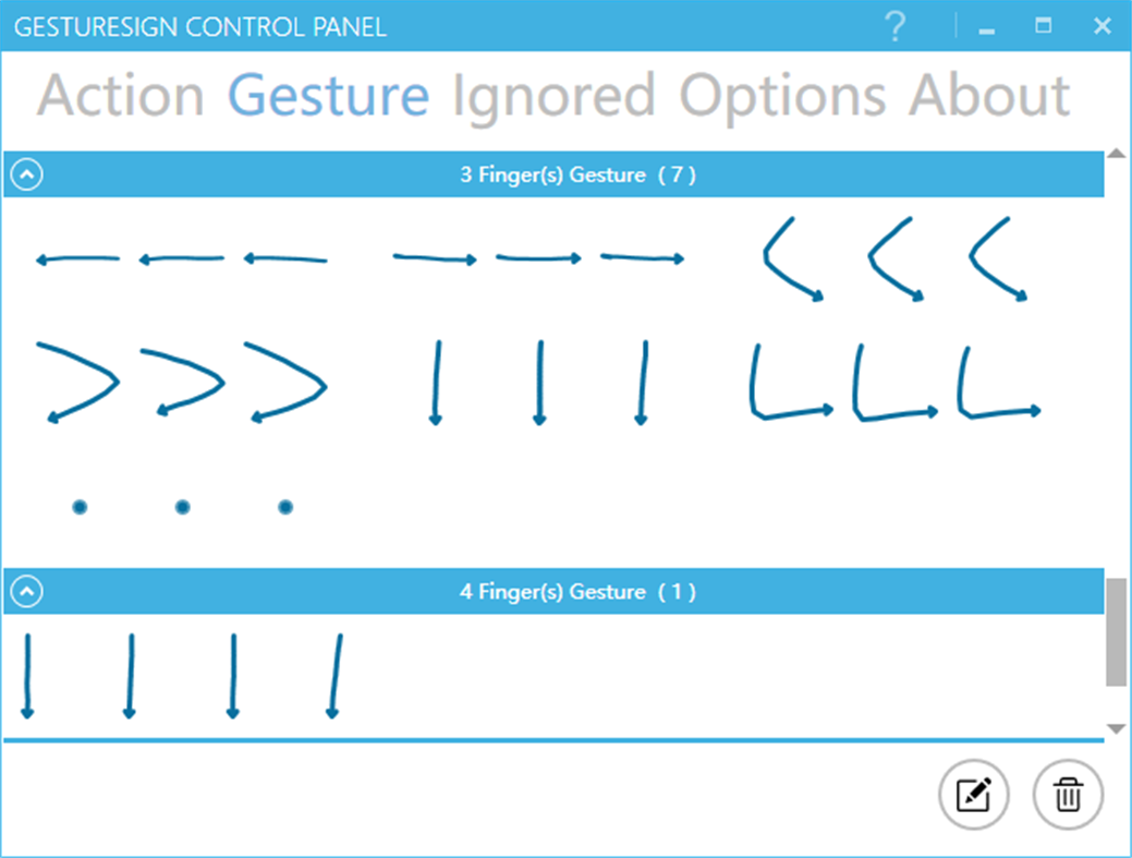 #3. GestureSign (Windows) 由: TransposonY