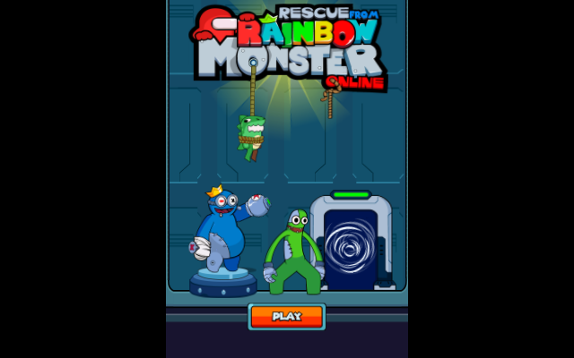Rescue From Rainbow Monster Online Game