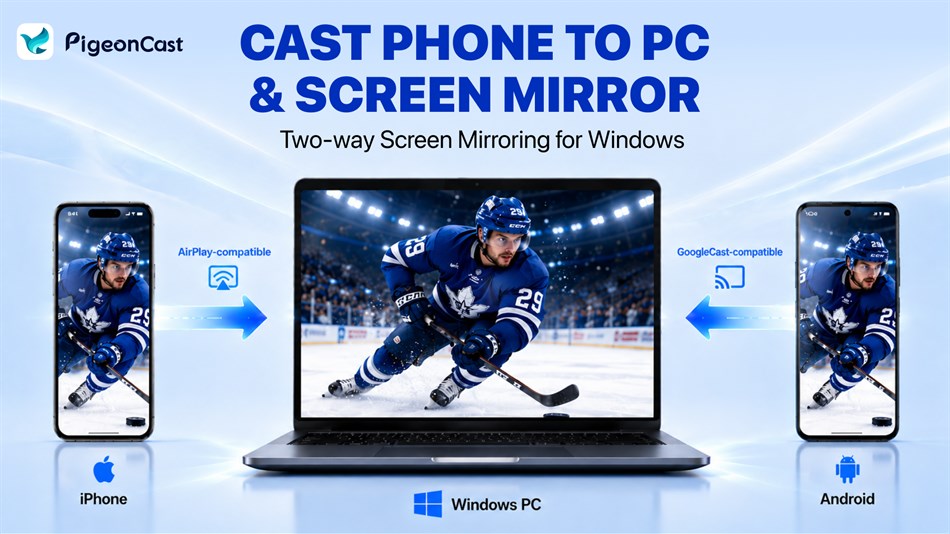 PigeonCast - Cast Phone to PC & TV (Windows) — Price History & Similar ...