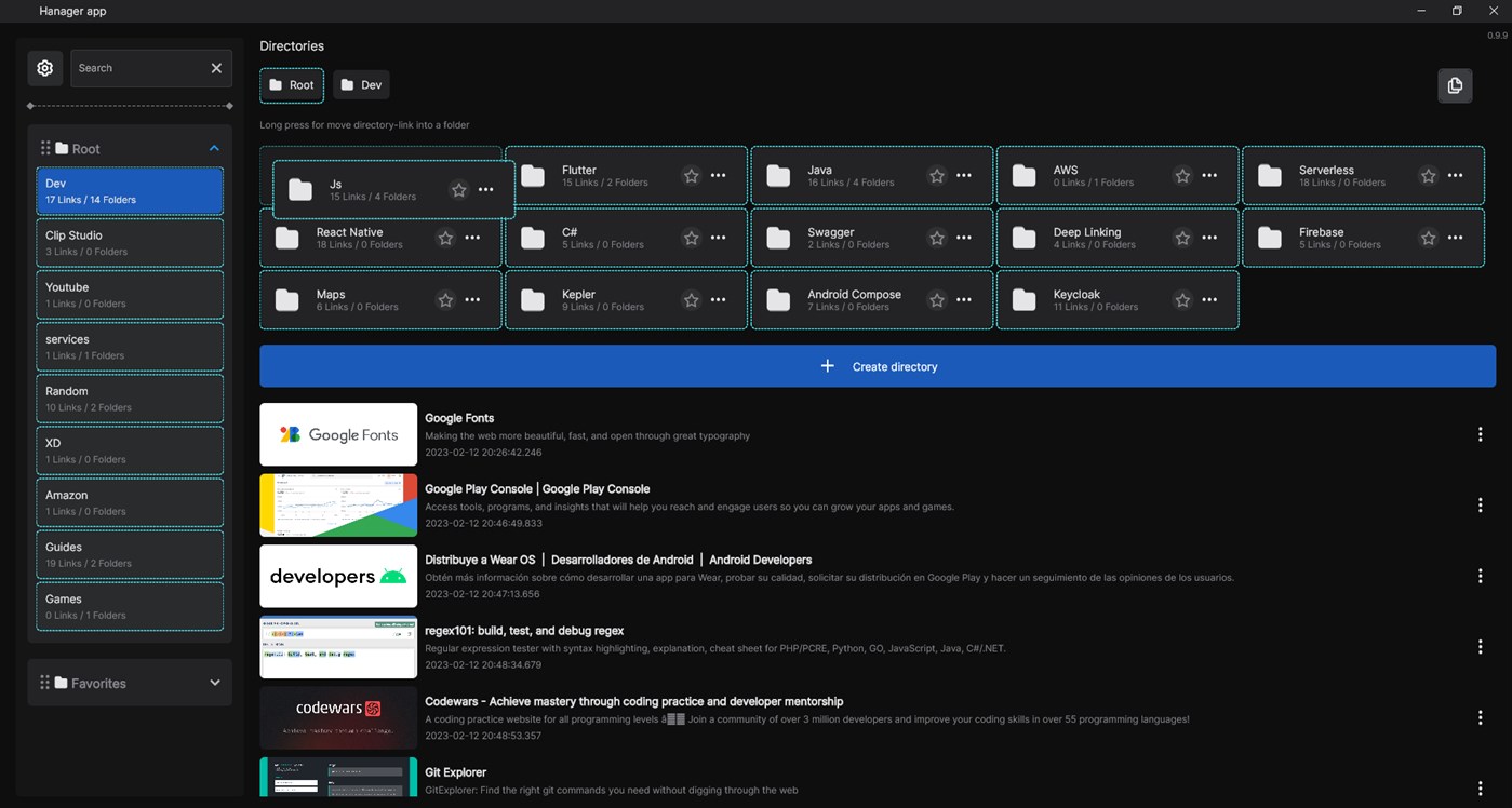#4. Hanager (Windows) Ved: Acarye