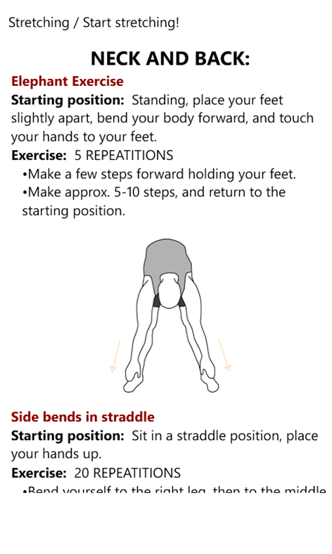 Stretching! Screenshots 2