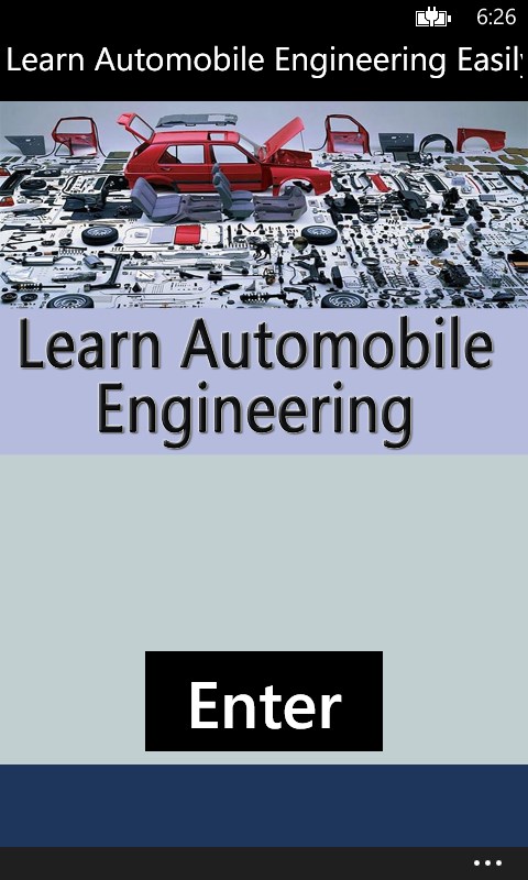 how to learn automobile engineering