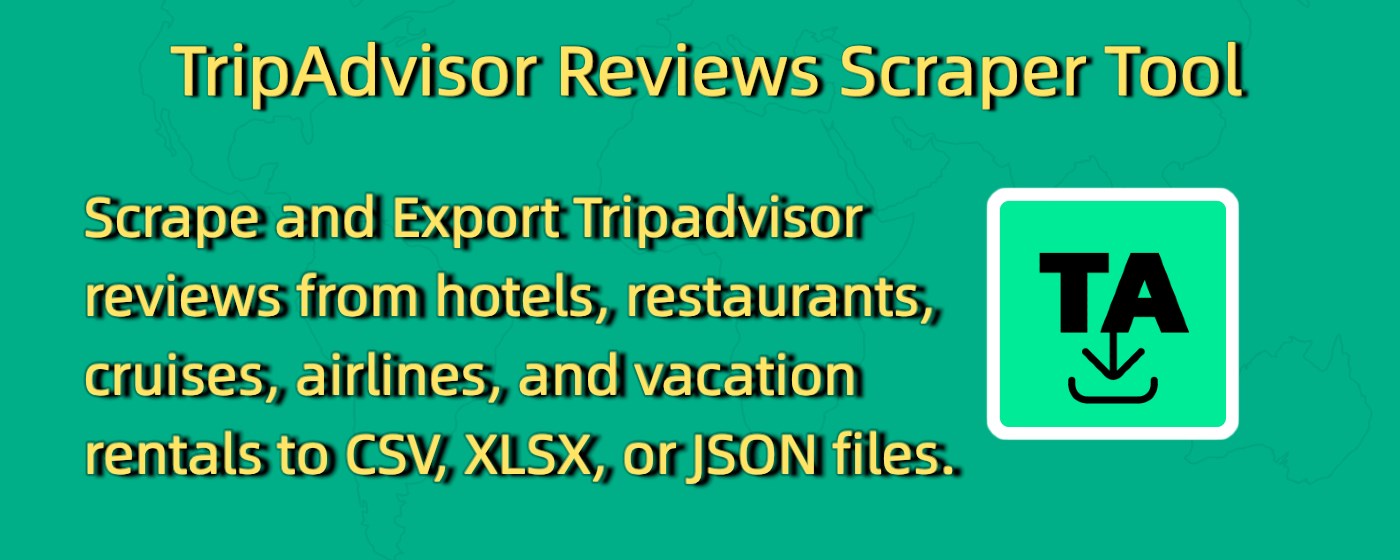 TripAdvisor Reviews Scraper Tool