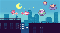 Magical Girls vs Cat Aliens (Windows)