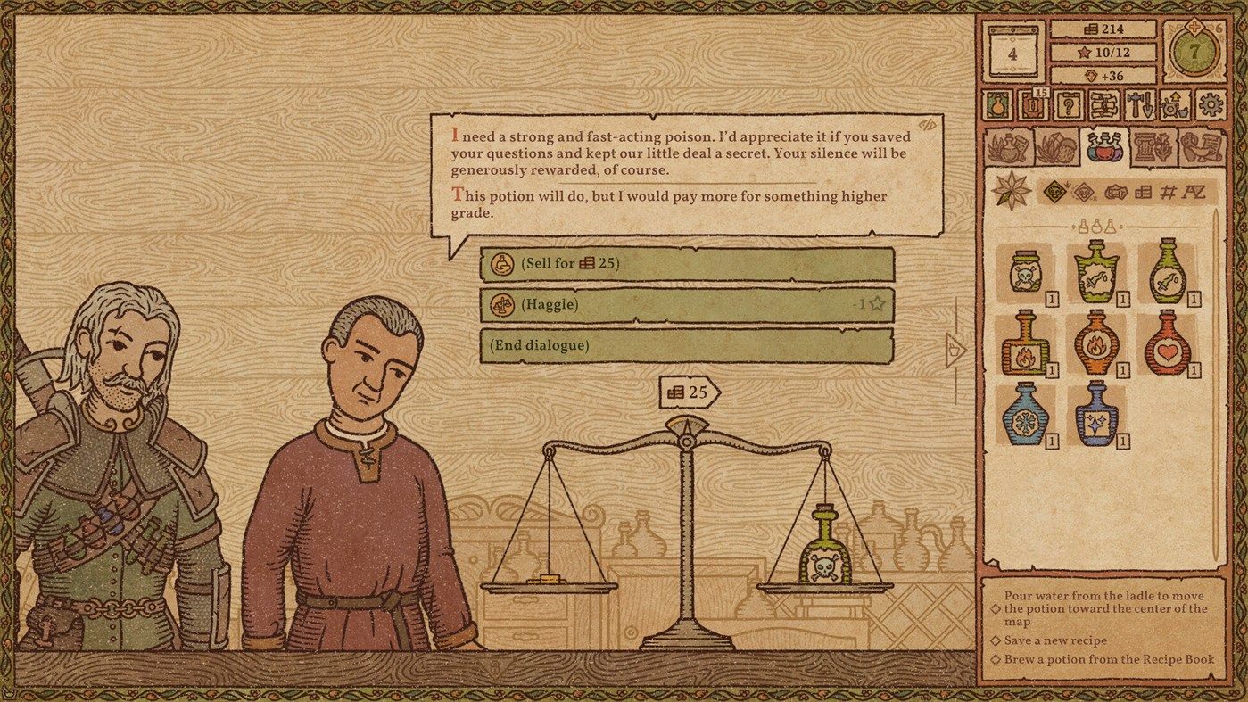 #2. Potion Craft: Alchemist Simulator (Windows) De: tinyBuild