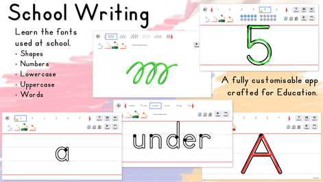 School Writing Screenshots 1