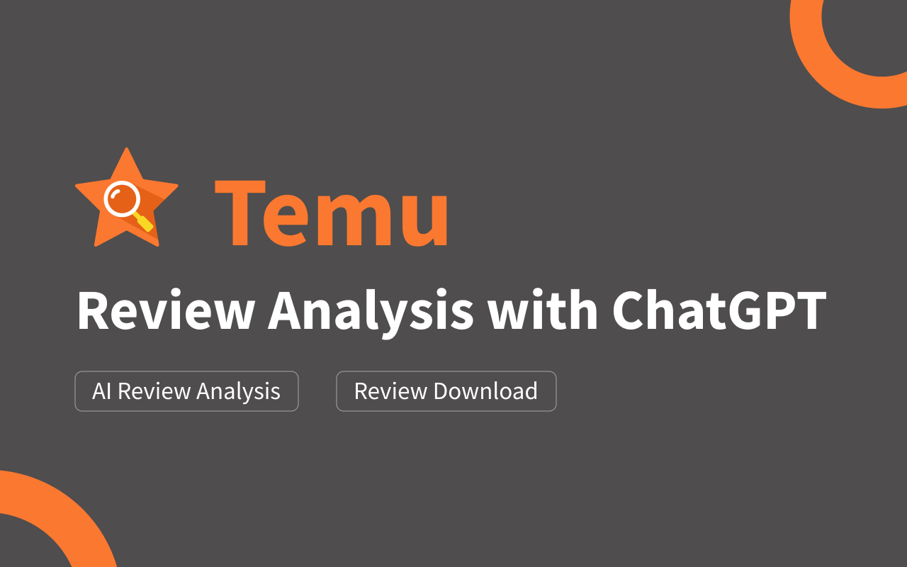 Temu™ AI Review Analysis & Download