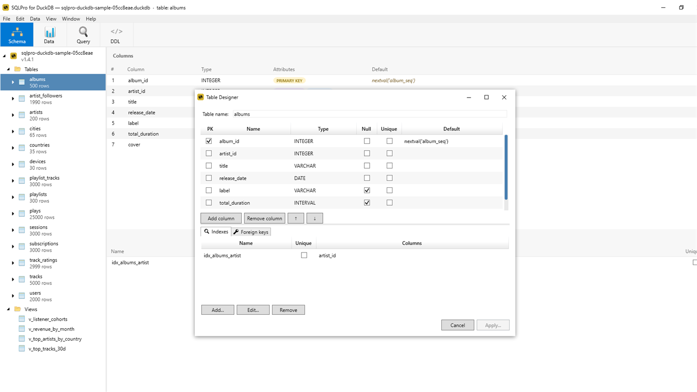 #3. SQLPro for DuckDB (Windows) Oleh: Hankinsoft Development Inc