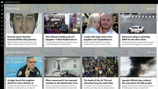 World News Central screenshot 1